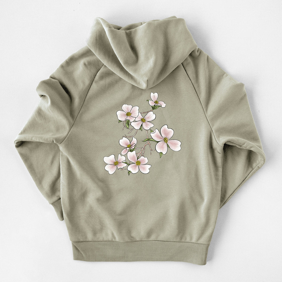 Flowering Dogwood - Cornus florida - UltraLuxe Heavyweight French Terry Hoodie