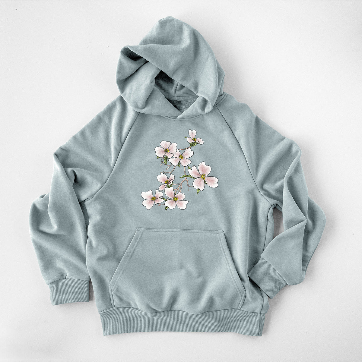 Flowering Dogwood - Cornus florida - UltraLuxe Heavyweight French Terry Hoodie