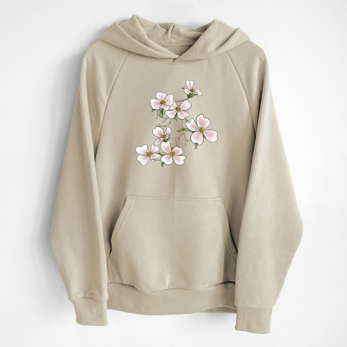Flowering Dogwood - Cornus florida - UltraLuxe Heavyweight French Terry Hoodie