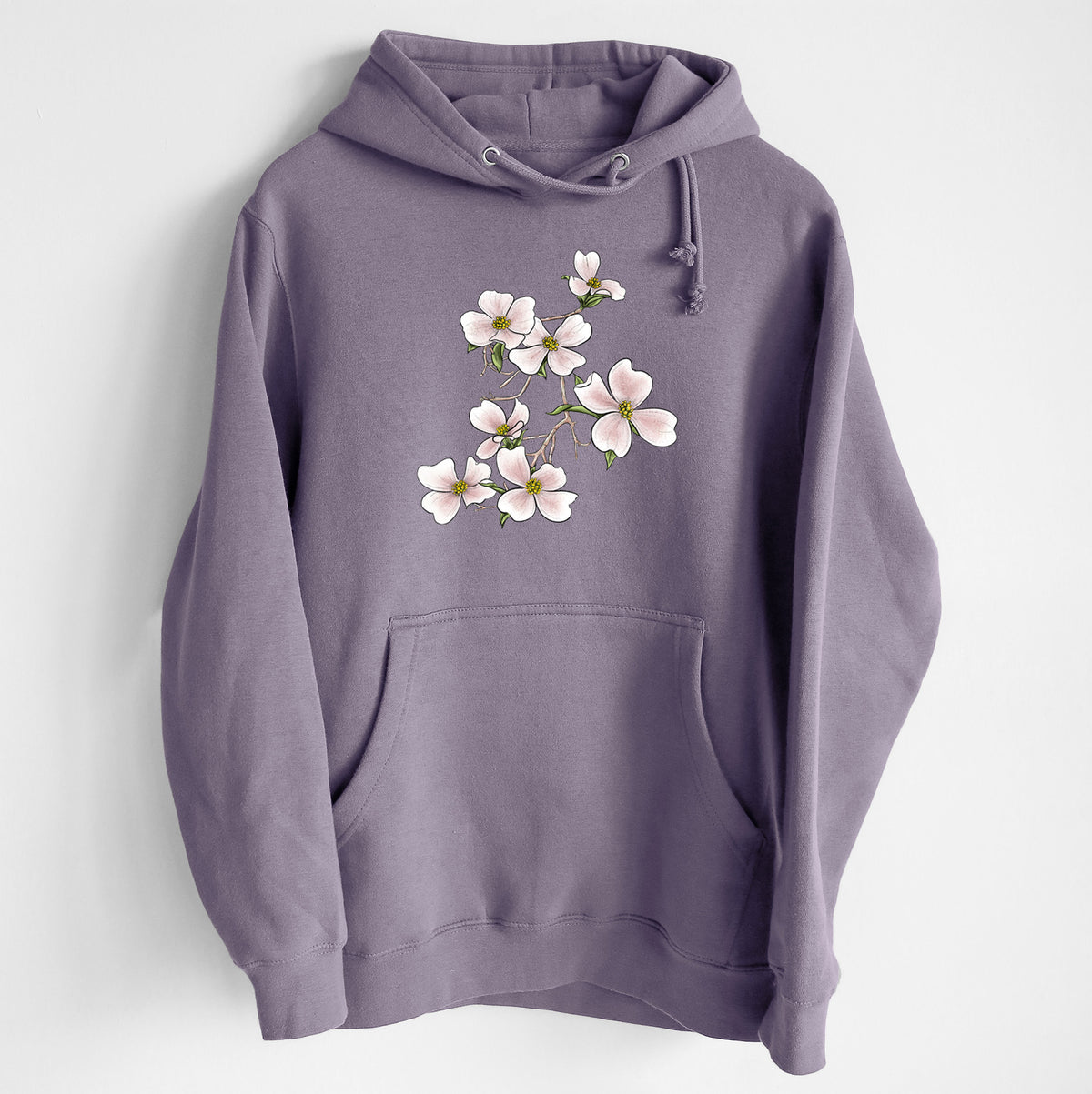 Flowering Dogwood - Cornus florida - Heavyweight Fleece Hoodie
