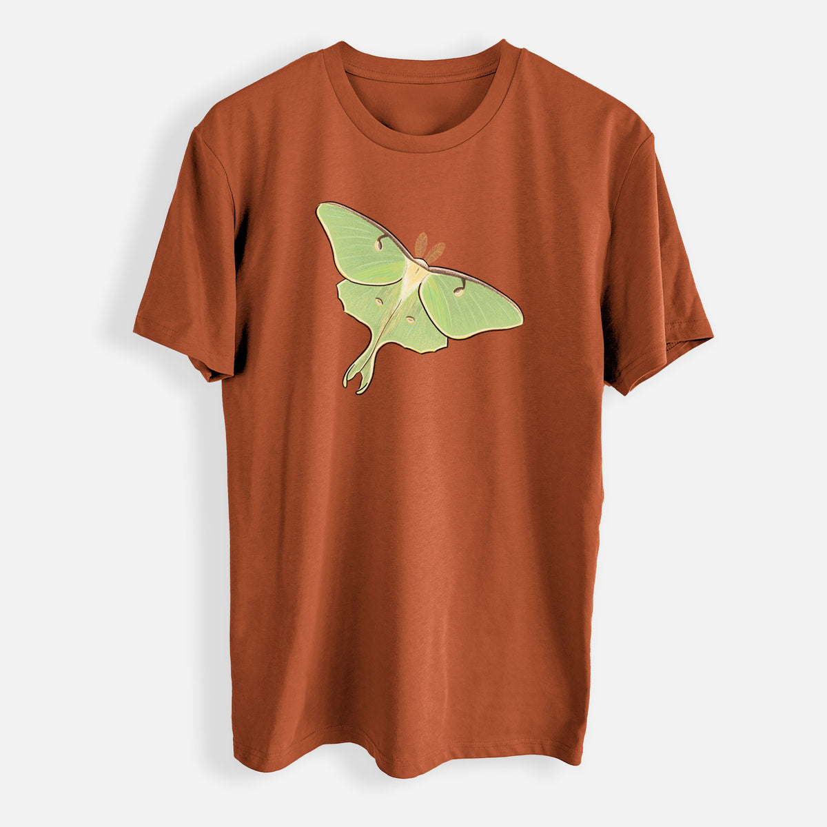 Vibrant Luna Moth - Actias luna - Mens Everyday Staple Tee