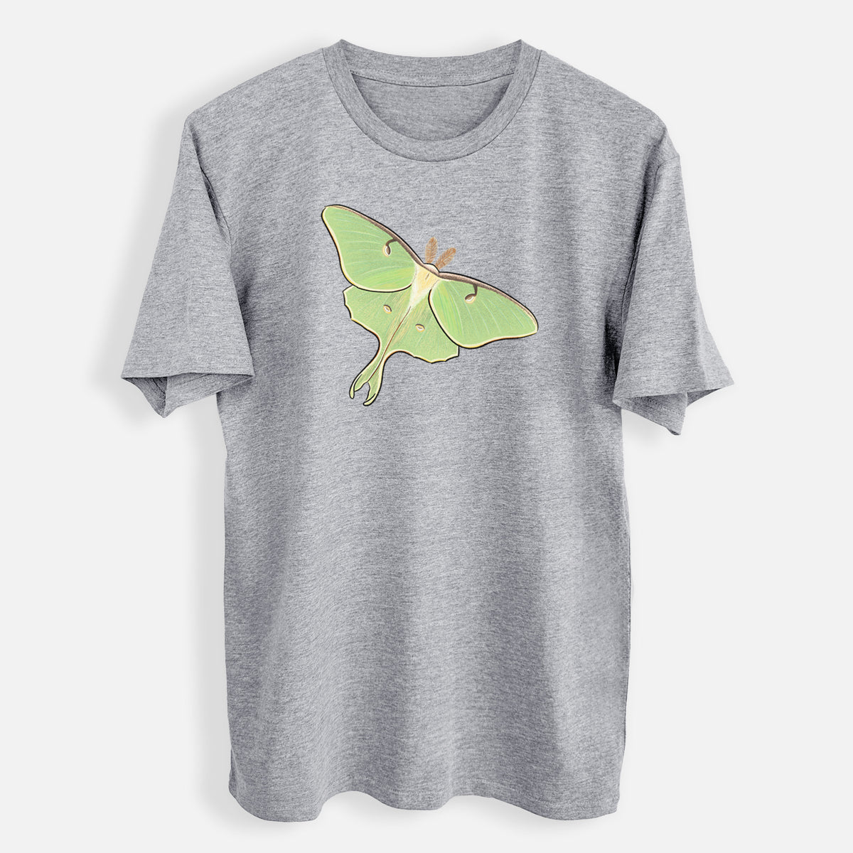 Vibrant Luna Moth - Actias luna - Mens Everyday Staple Tee