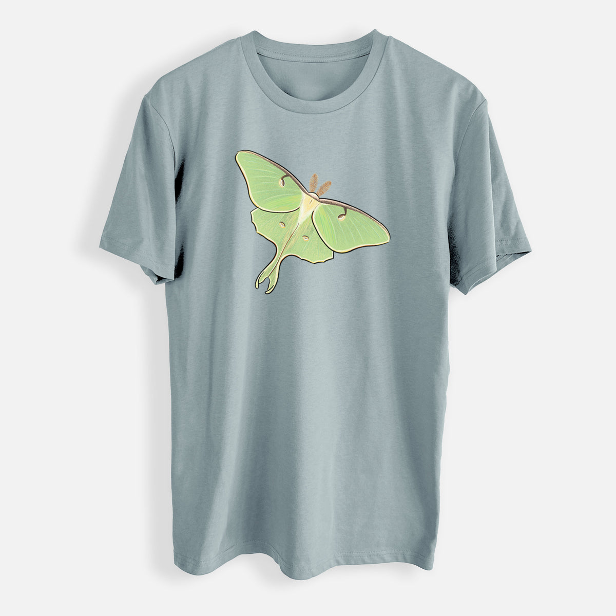 Vibrant Luna Moth - Actias luna - Mens Everyday Staple Tee