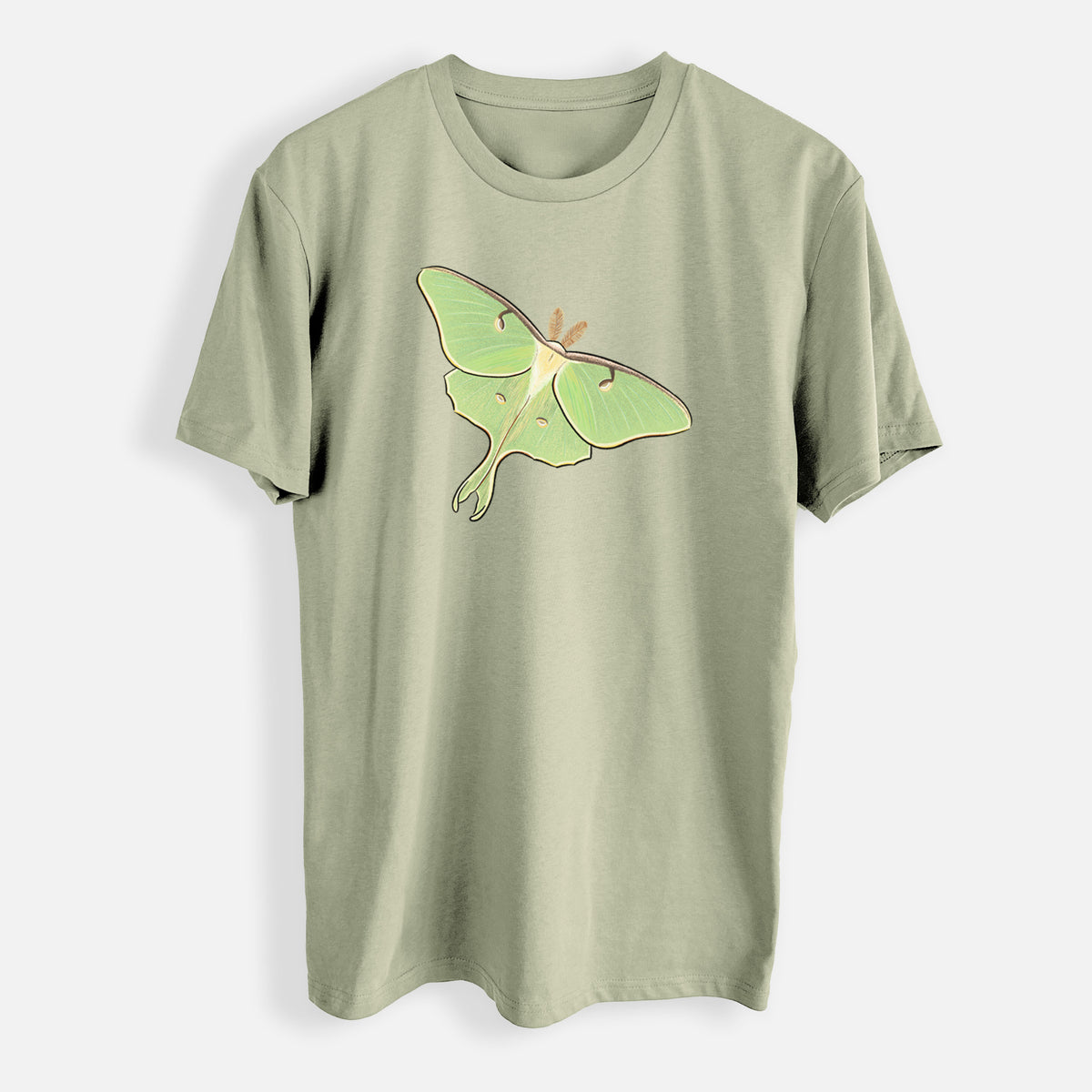 Vibrant Luna Moth - Actias luna - Mens Everyday Staple Tee