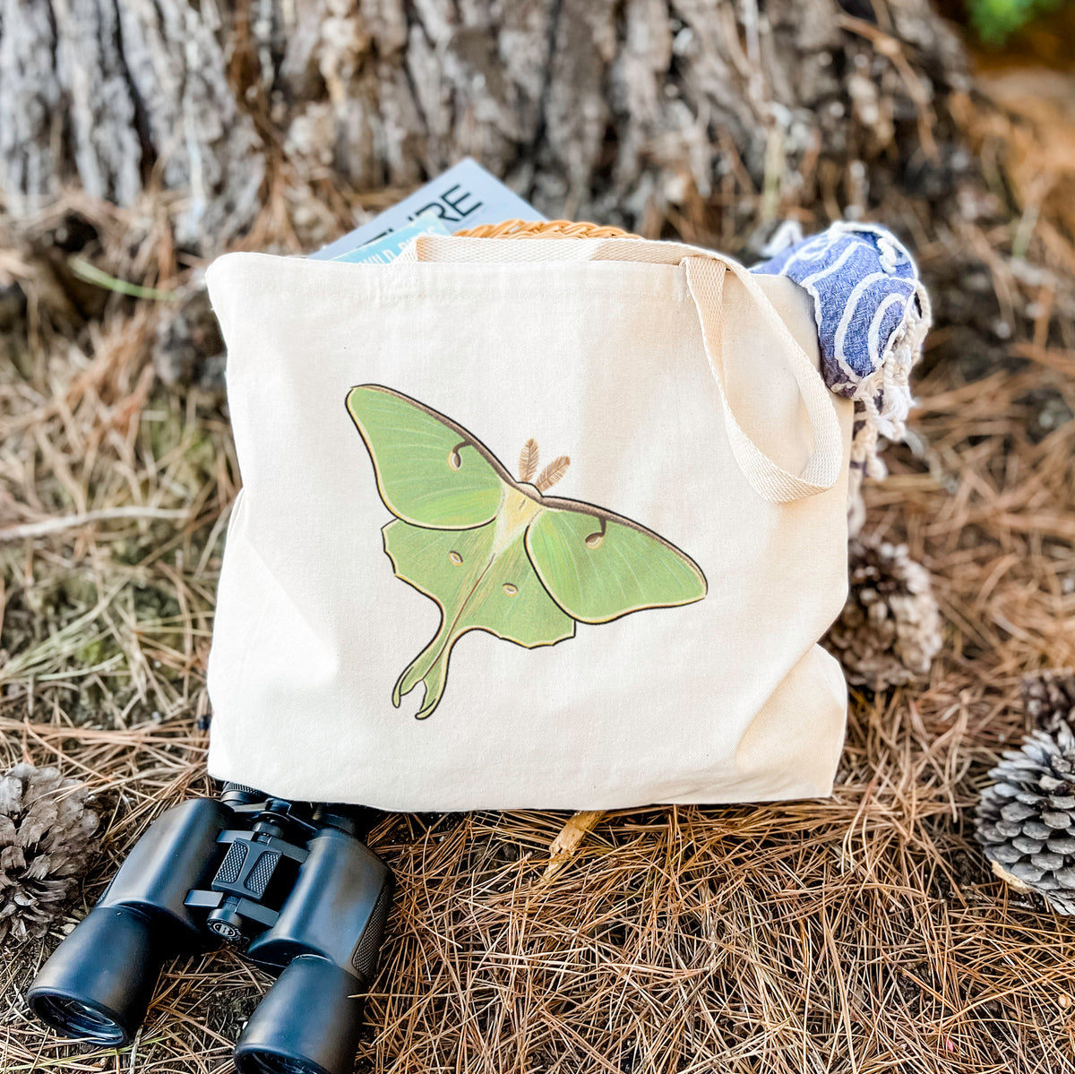 Vibrant Luna Moth - Actias luna - Tote Bag