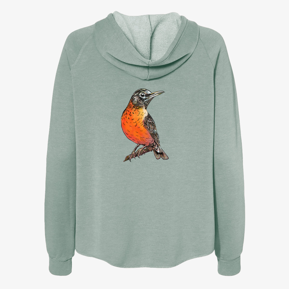 ColorRobin - Women's Cali Wave Zip-Up Sweatshirt