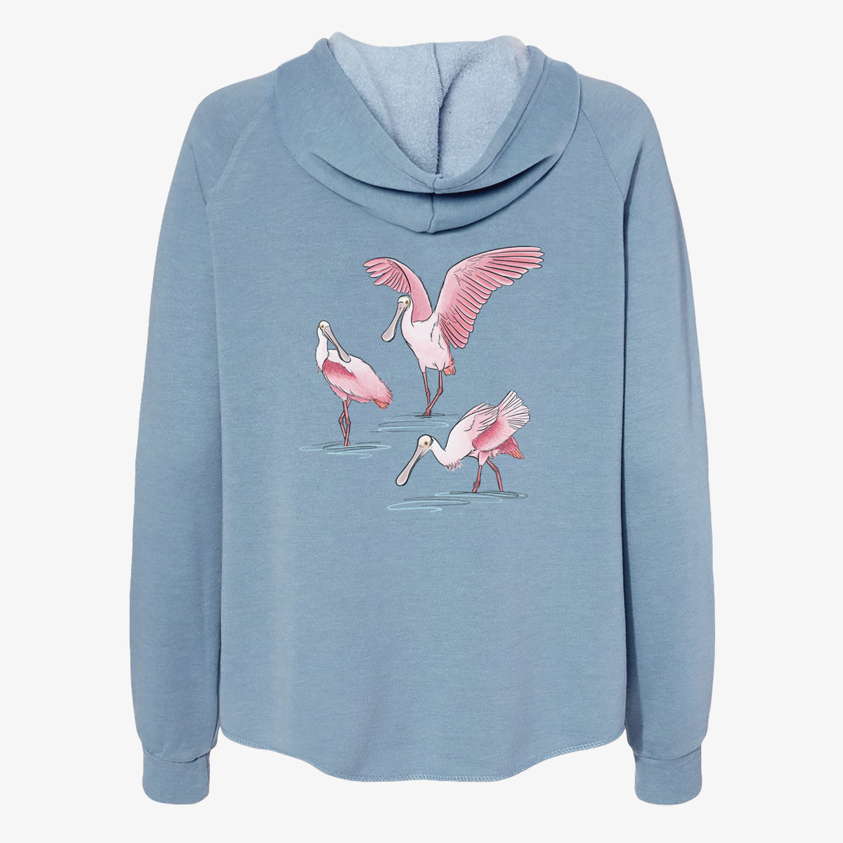 ColorRoseate - Women's Cali Wave Zip-Up Sweatshirt