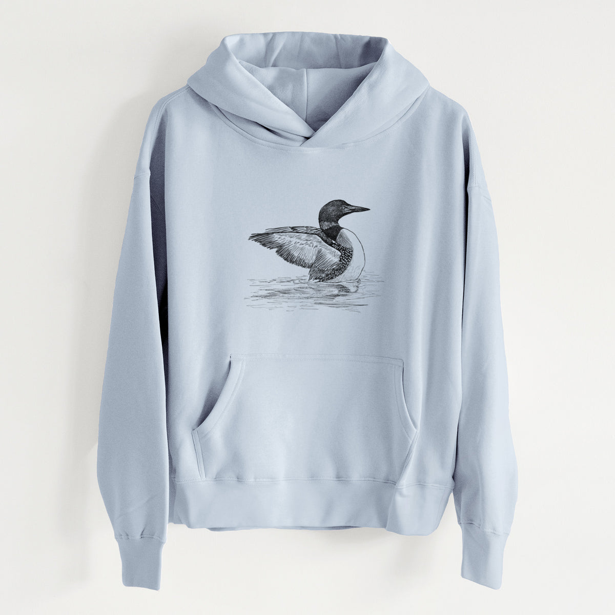 Common Loon - Gavia immer - Women&#39;s Heavyweight Relaxed Hoodie