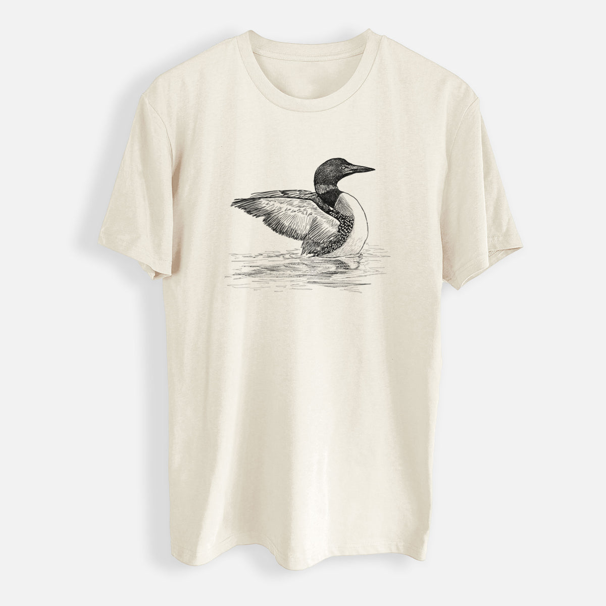 Common Loon - Gavia immer - Mens Everyday Staple Tee