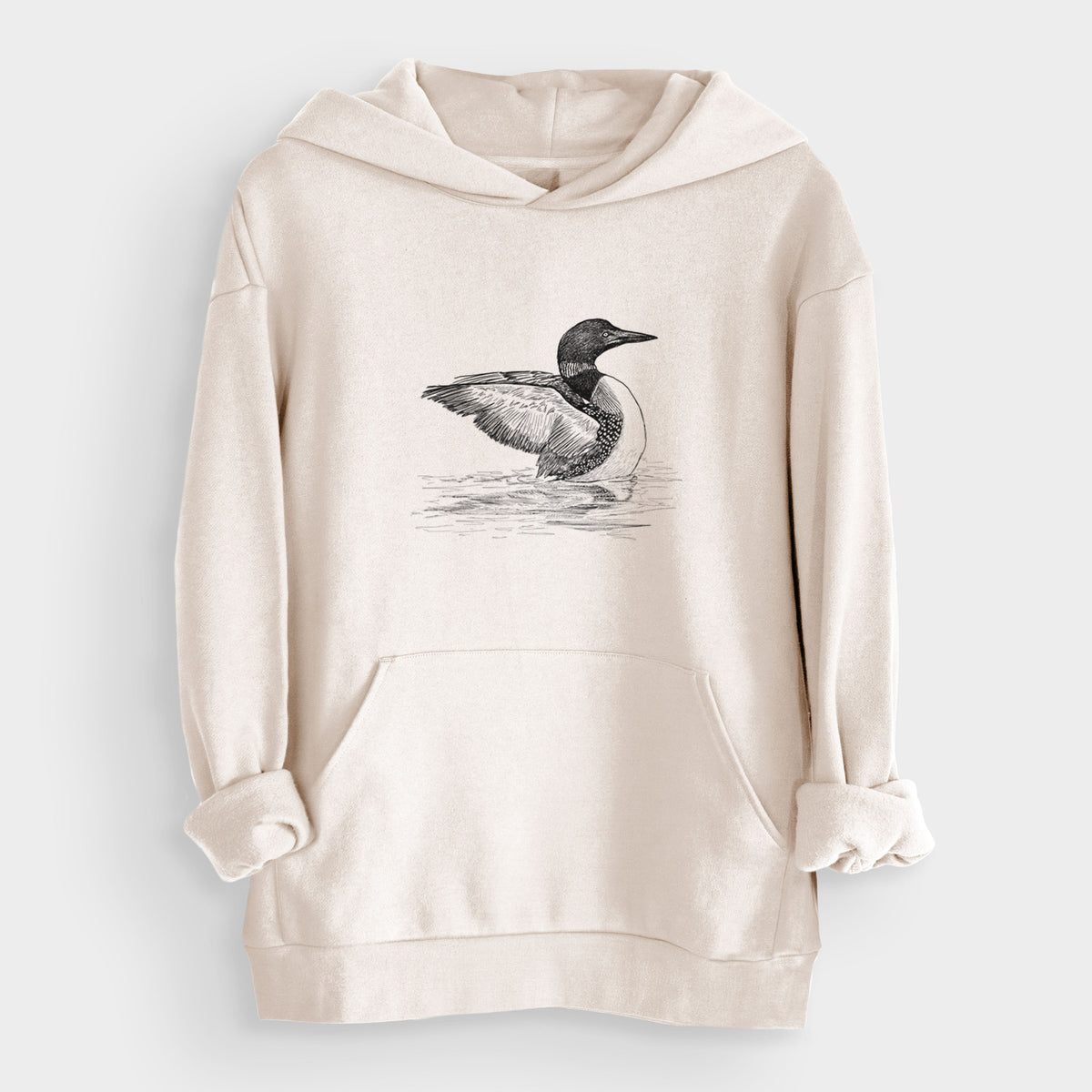 Common Loon - Gavia immer  - Bodega Midweight Hoodie