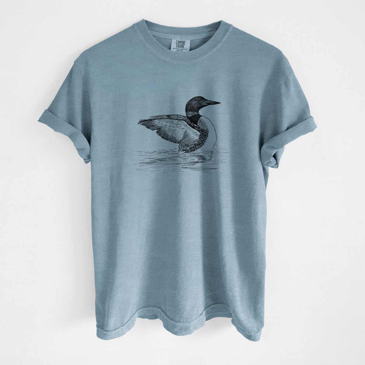 Common Loon - Gavia immer - Unisex Comfort Colors Garment-Dyed Heavyweight T-shirt