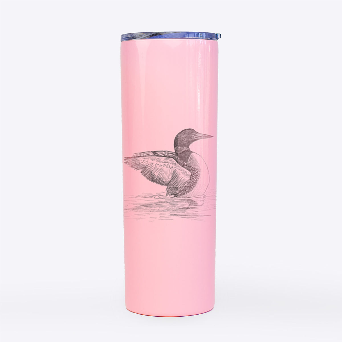 Common Loon - Gavia immer - 20oz Skinny Tumbler