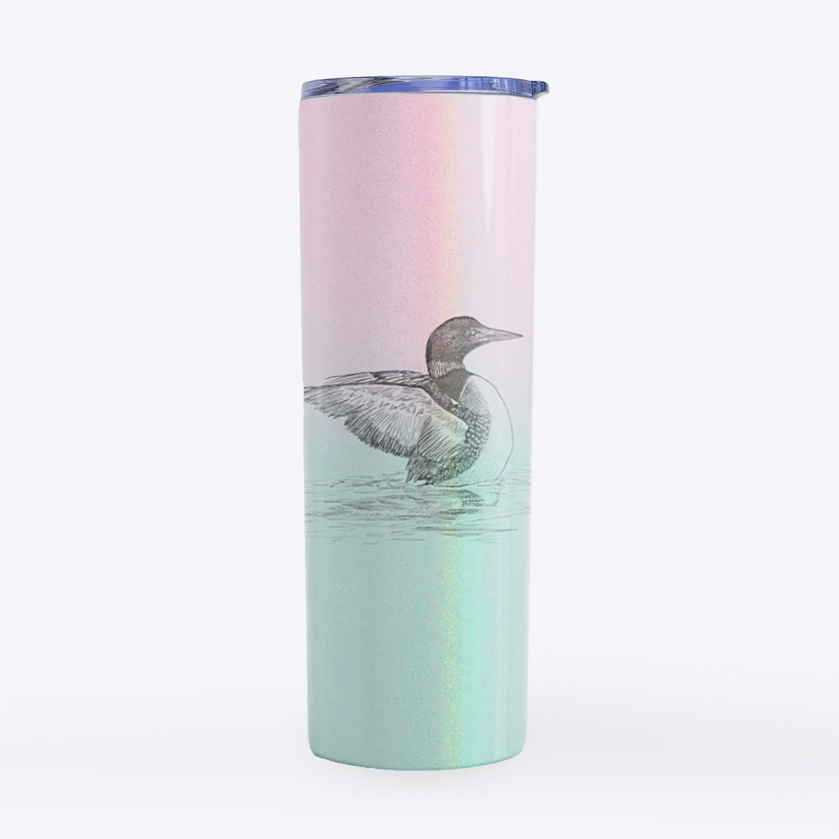 Common Loon - Gavia immer - 20oz Skinny Tumbler