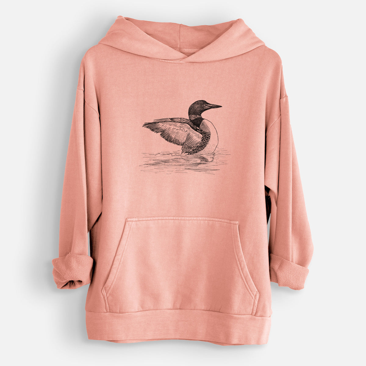 Common Loon - Gavia immer  - Urban Heavyweight Hoodie