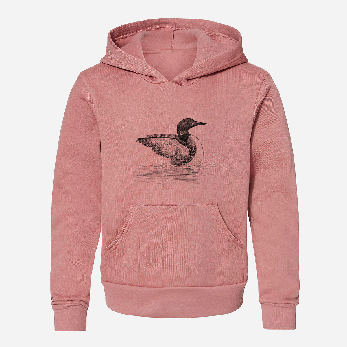 Common Loon - Gavia immer - Youth Hoodie Sweatshirt