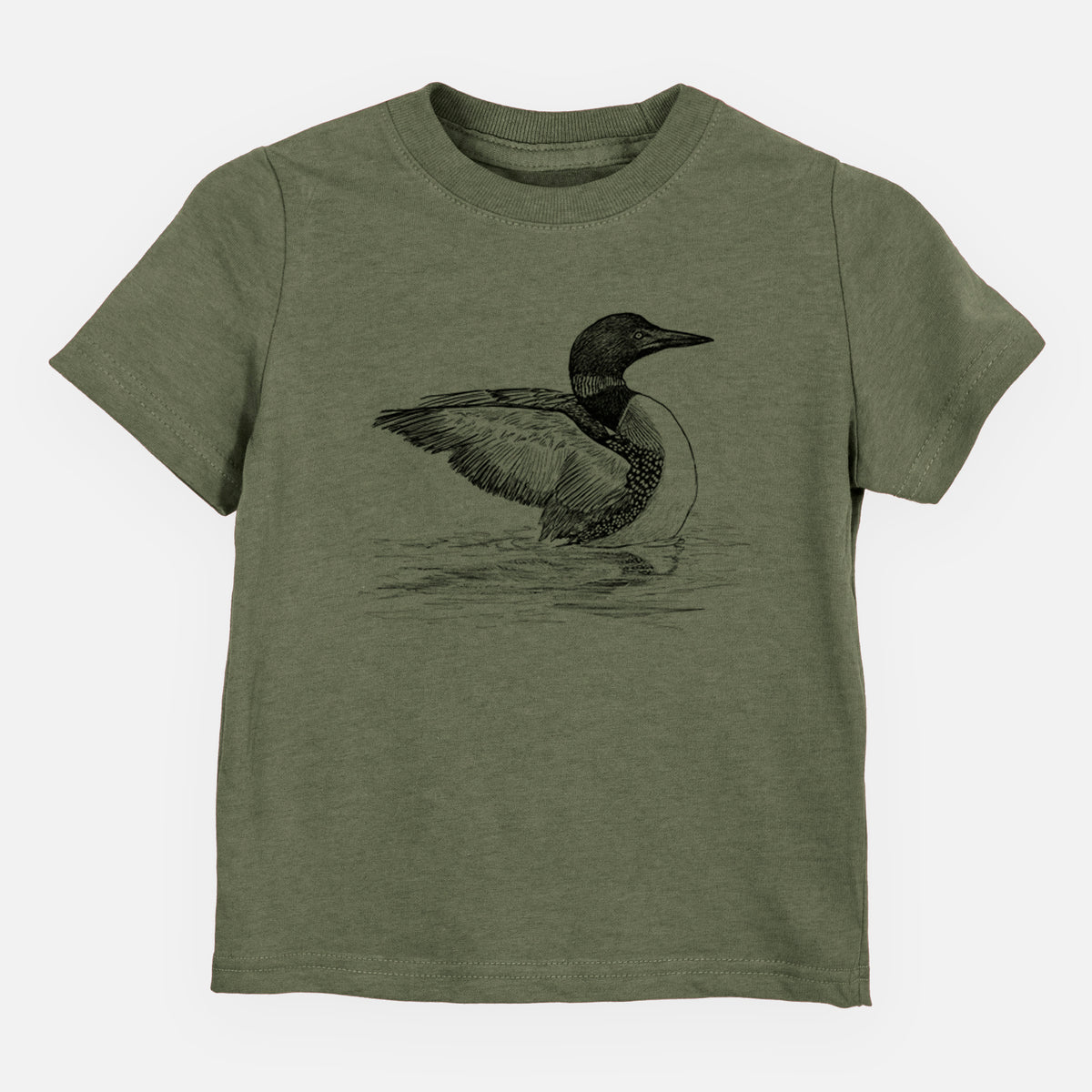 Common Loon - Gavia immer - Kids Shirt