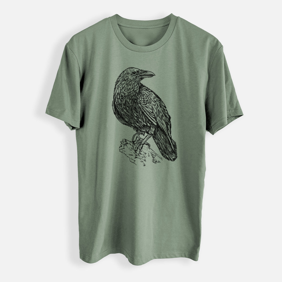 Corvus corax - Common Raven - Mens Everyday Staple Tee