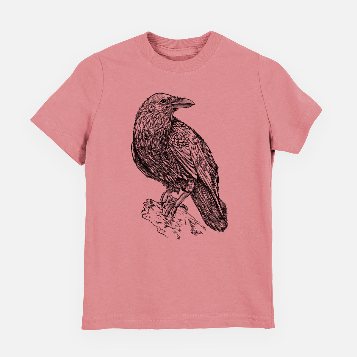 Corvus corax - Common Raven - Youth Shirt