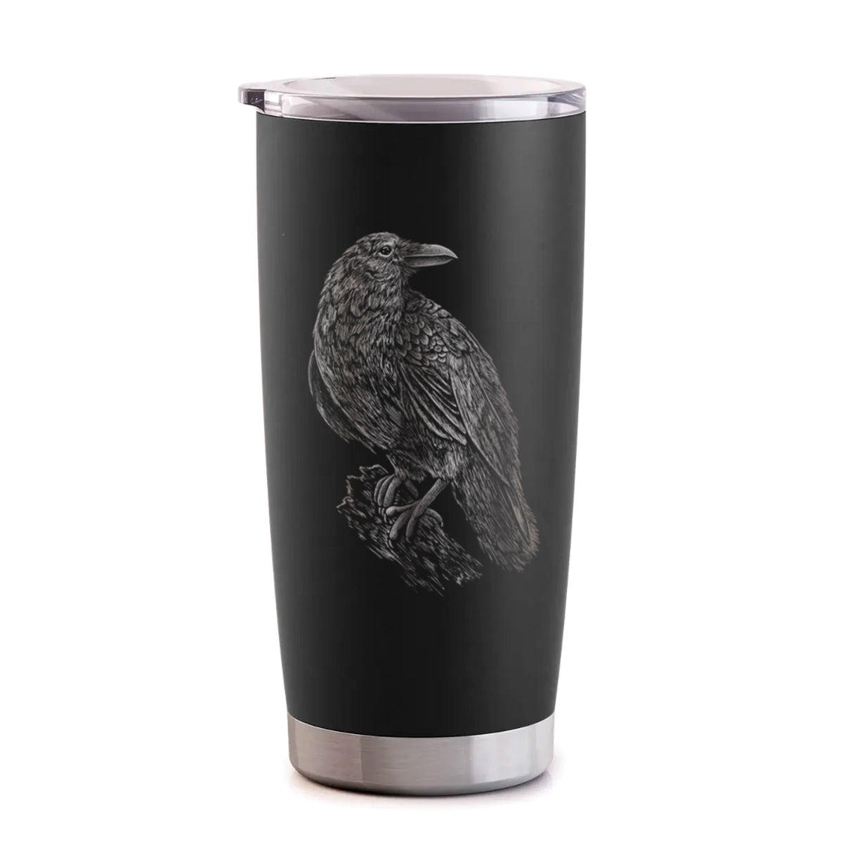 Common Raven - Corvus corax - 20oz Polar Insulated Tumbler