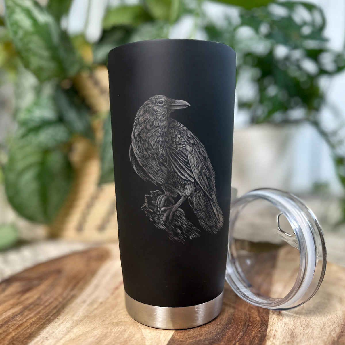 Common Raven - Corvus corax - 20oz Polar Insulated Tumbler