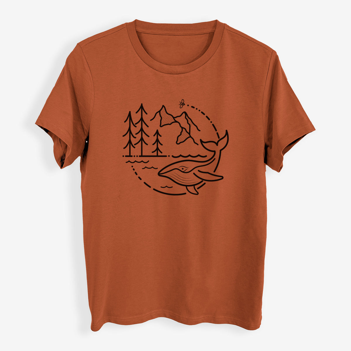It&#39;s All Connected - Womens Everyday Maple Tee