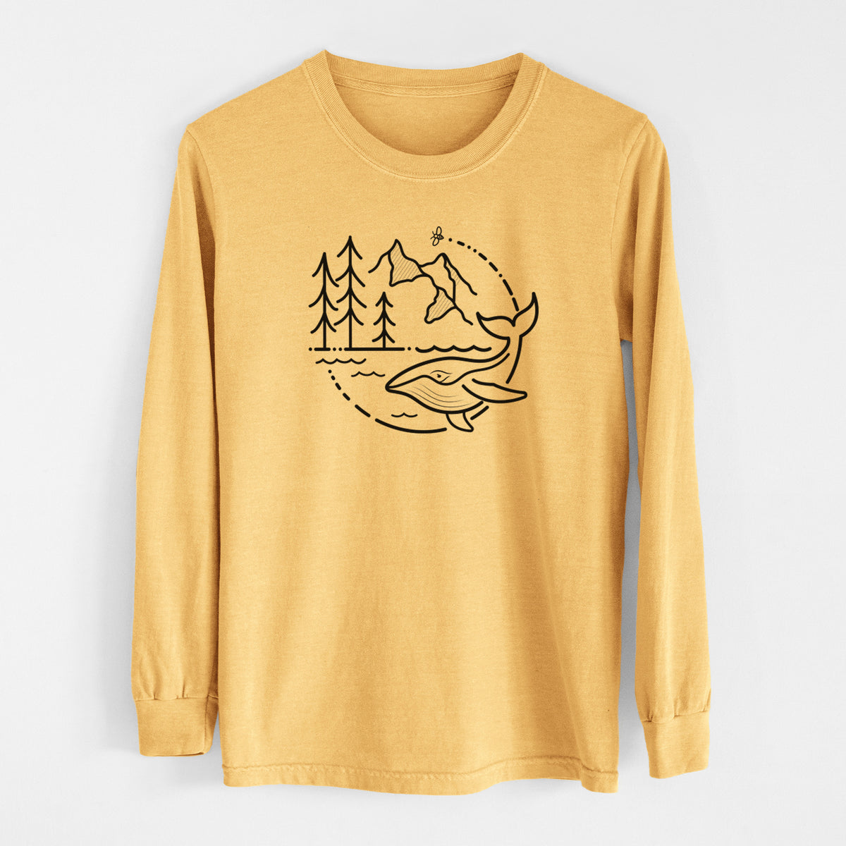 It&#39;s All Connected - Men&#39;s Heavyweight 100% Cotton Long Sleeve