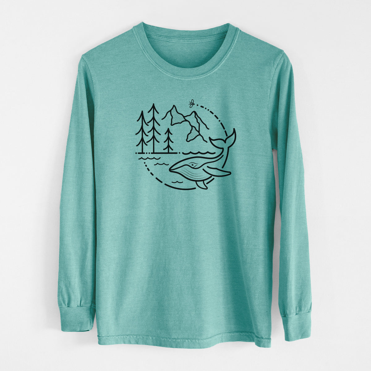 It&#39;s All Connected - Men&#39;s Heavyweight 100% Cotton Long Sleeve