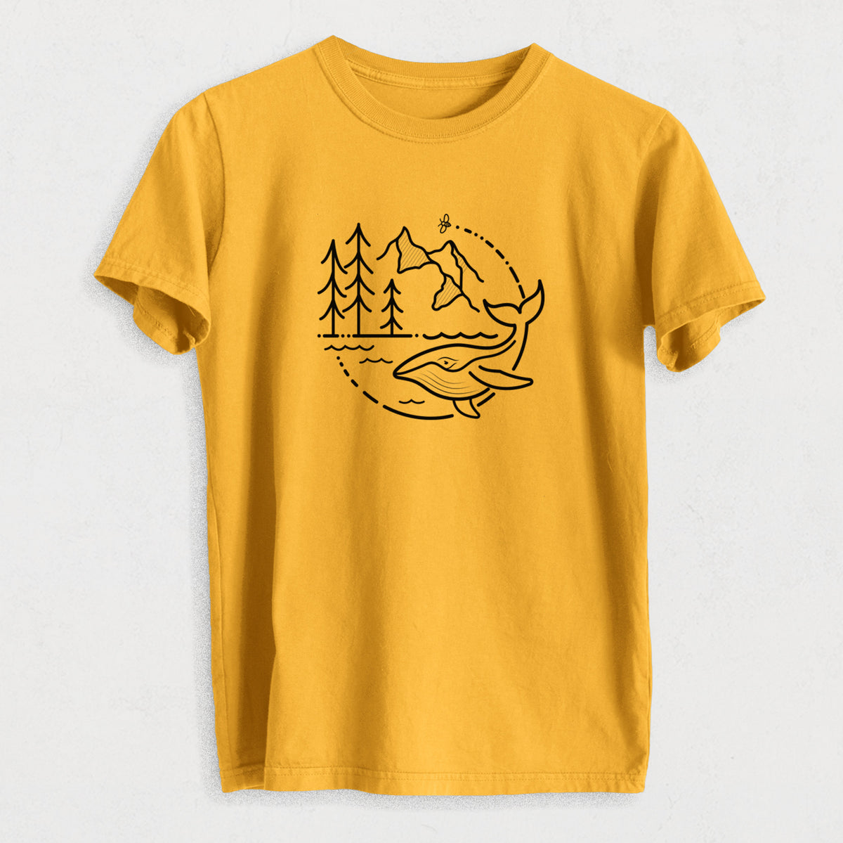 It&#39;s All Connected - Heavyweight Men&#39;s 100% Organic Cotton Tee