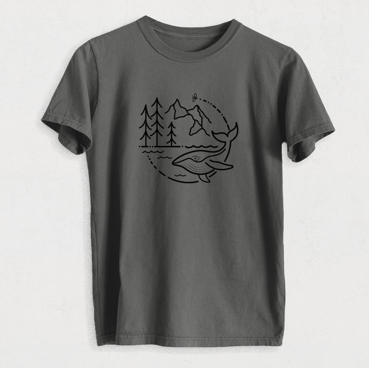 It&#39;s All Connected - Heavyweight Men&#39;s 100% Organic Cotton Tee