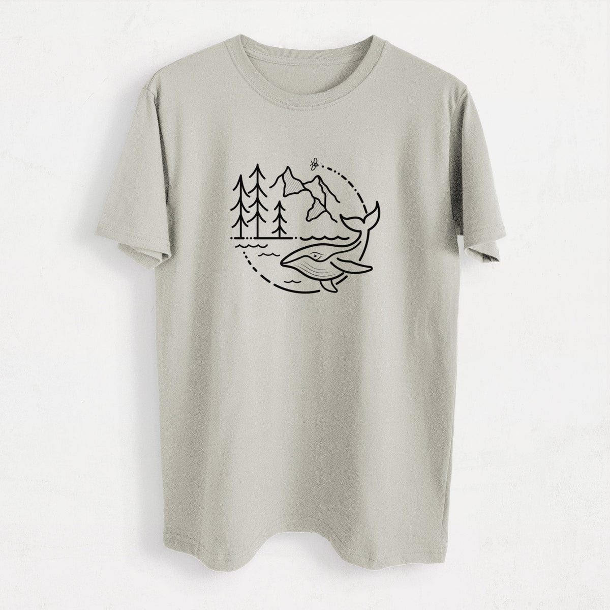 It&#39;s All Connected - Heavyweight Men&#39;s 100% Organic Cotton Tee