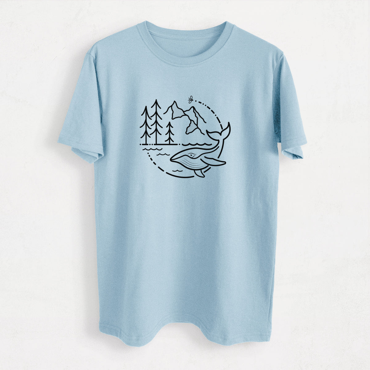 It&#39;s All Connected - Heavyweight Men&#39;s 100% Organic Cotton Tee