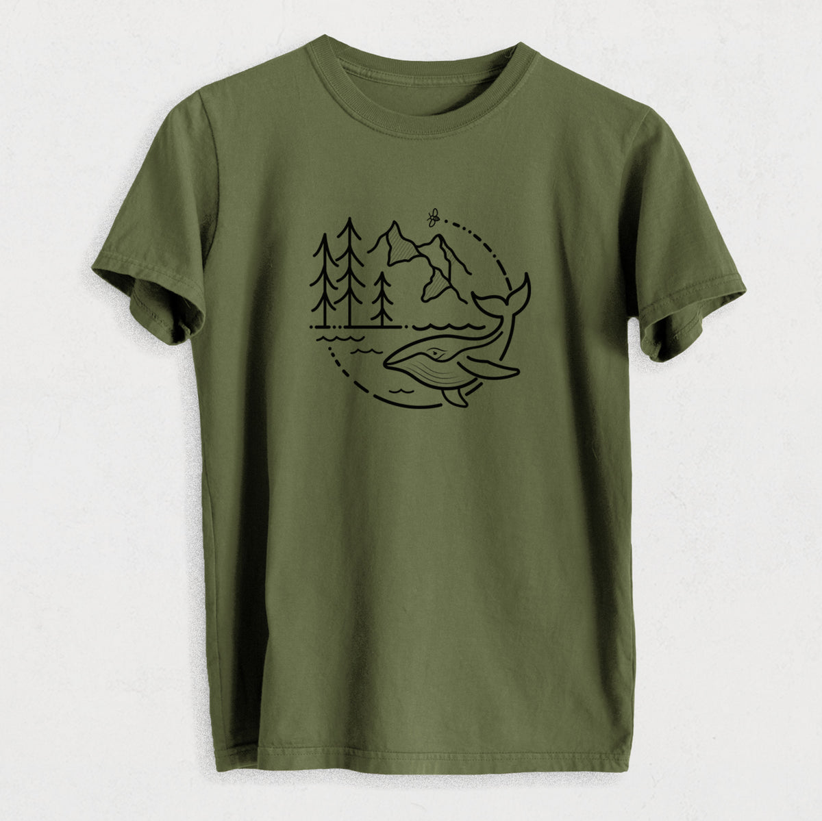 It&#39;s All Connected - Heavyweight Men&#39;s 100% Organic Cotton Tee