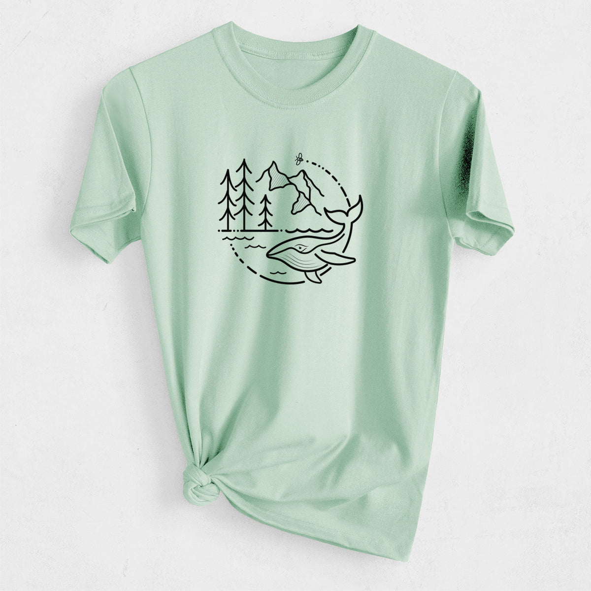 It&#39;s All Connected - Heavyweight Men&#39;s 100% Organic Cotton Tee
