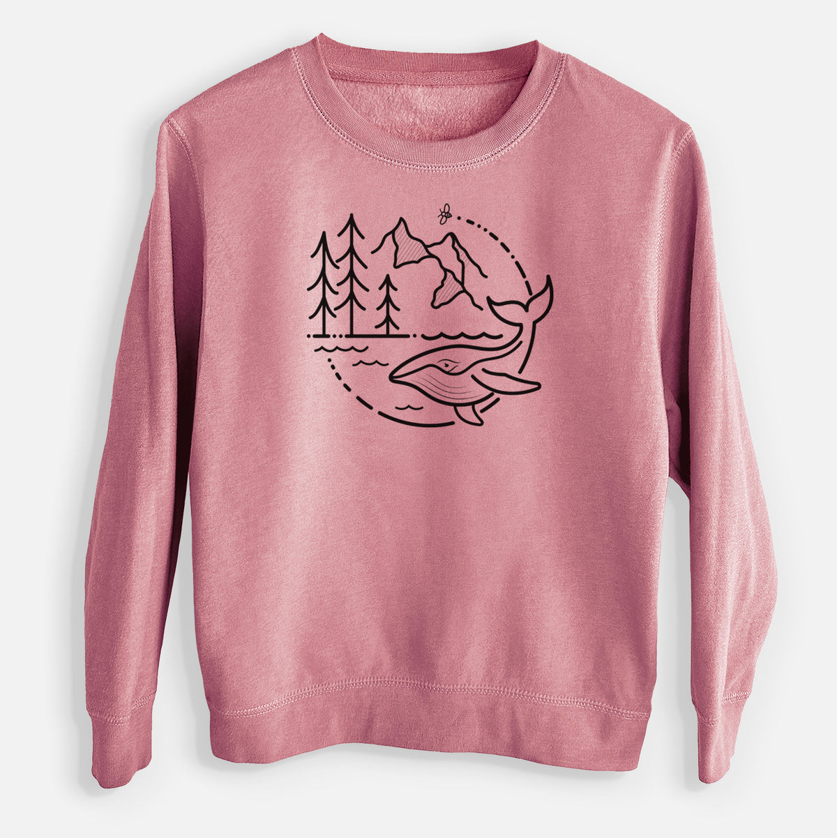 It&#39;s All Connected - Youth Lightweight Crewneck Sweatshirt