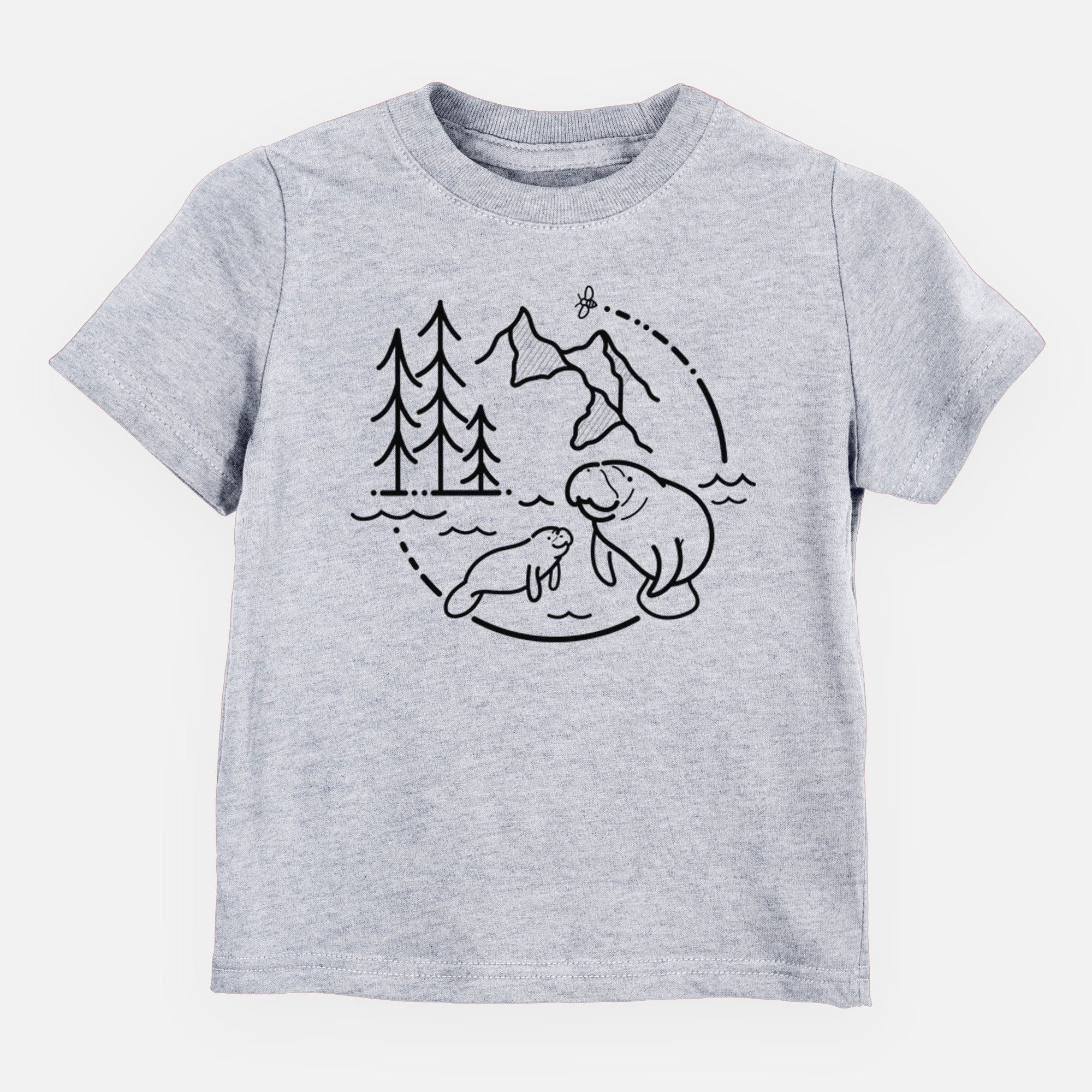 It's All Connected - Manatee - Toddler/Youth Shirt