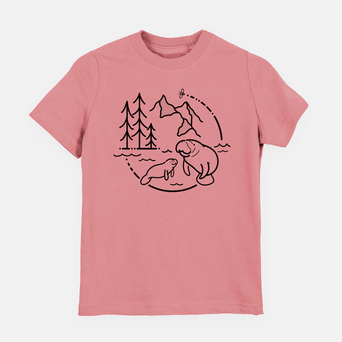 It&#39;s All Connected - Manatee - Youth Shirt