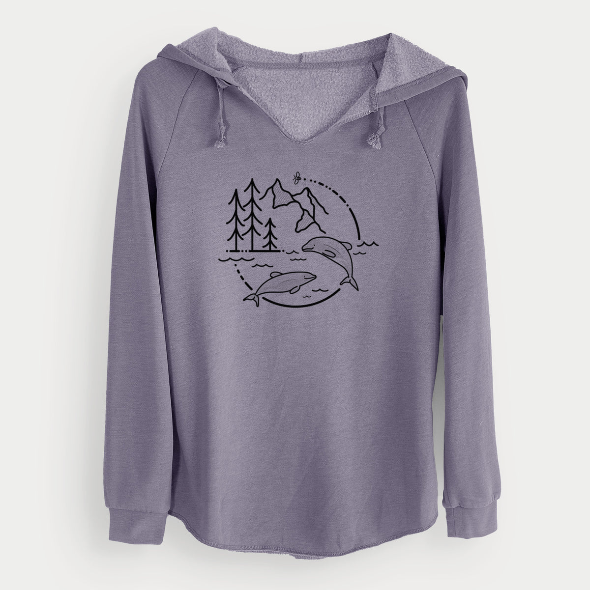 It's All Connected - Maui Dolphins - Cali Wave Hooded Sweatshirt