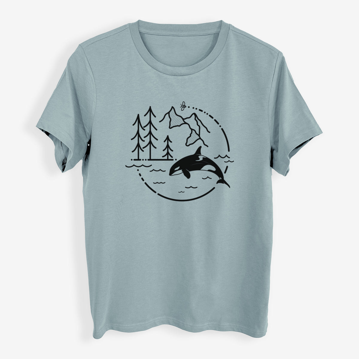 It&#39;s All Connected - Orca - Womens Everyday Maple Tee