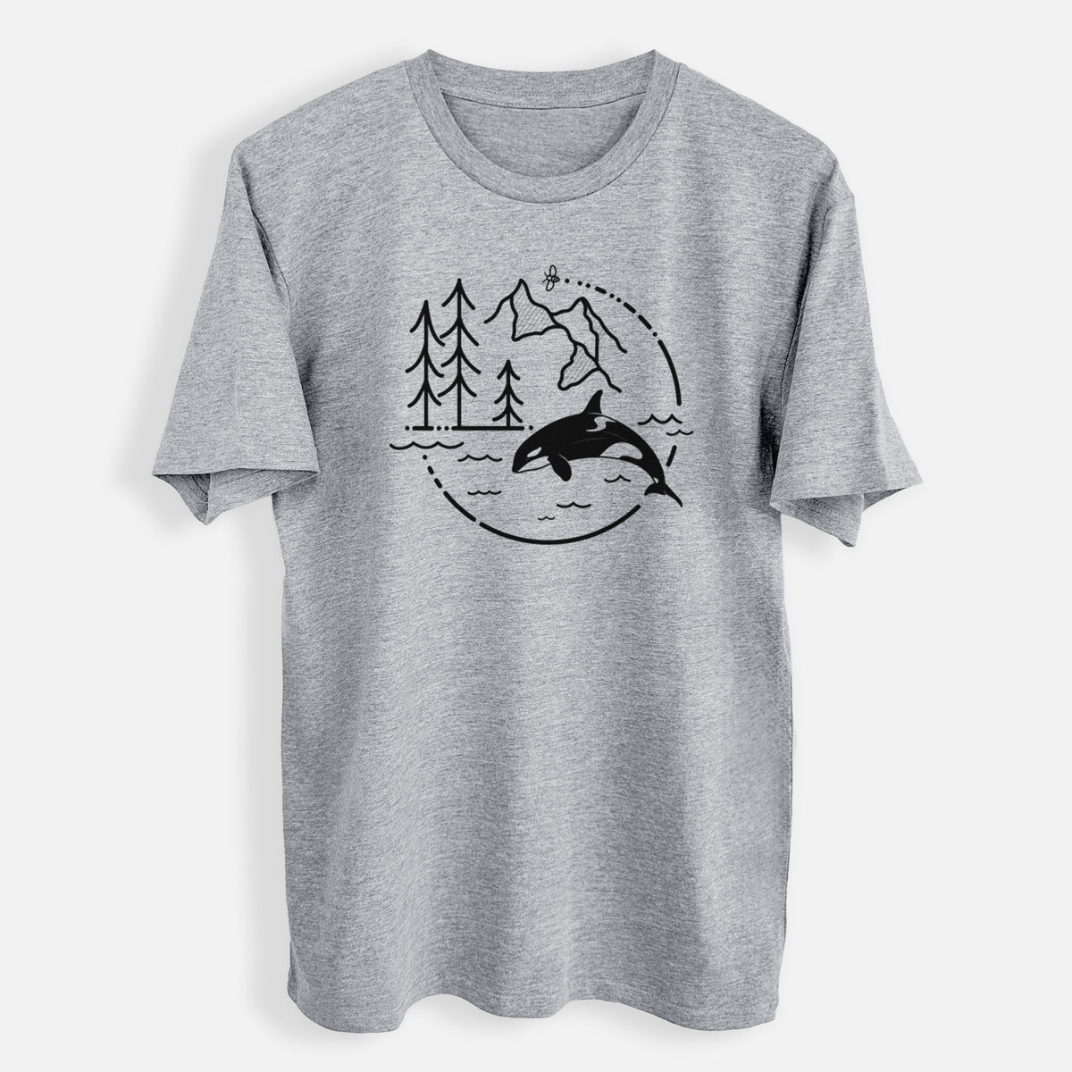It&#39;s All Connected - Orca - Mens Everyday Staple Tee