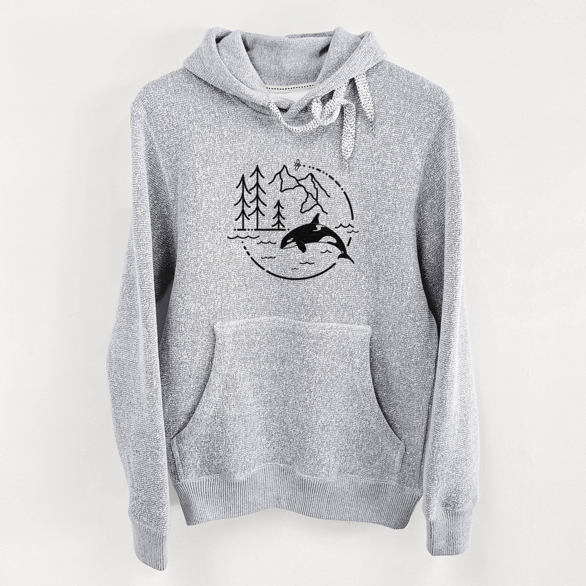 It&#39;s All Connected - Orca - Knit Hoodie