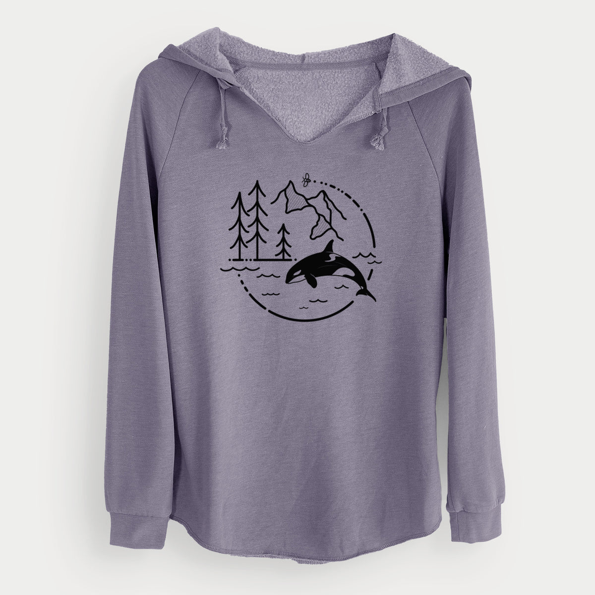 It's All Connected - Orca - Cali Wave Hooded Sweatshirt