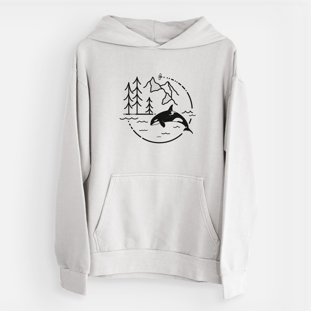 It&#39;s All Connected - Orca  - Urban Heavyweight Hoodie