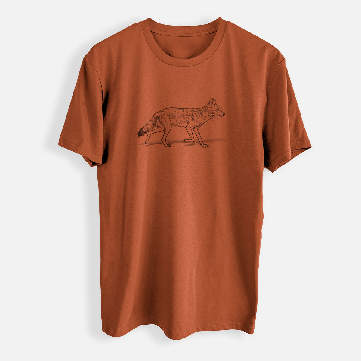 Coyote - Canis latrans - Mens Everyday Staple Tee