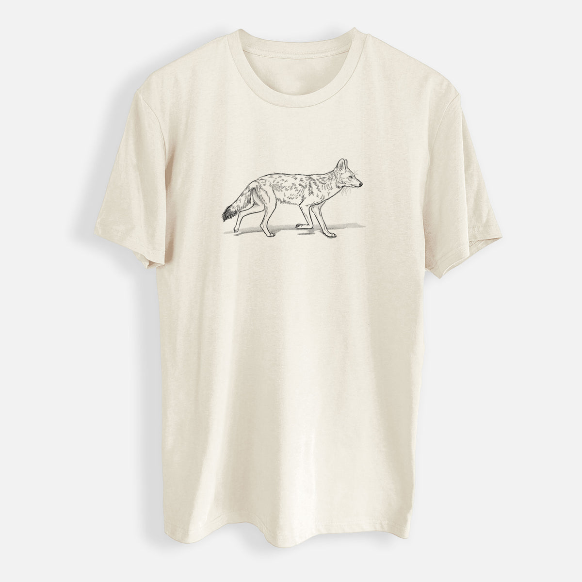 Coyote - Canis latrans - Mens Everyday Staple Tee