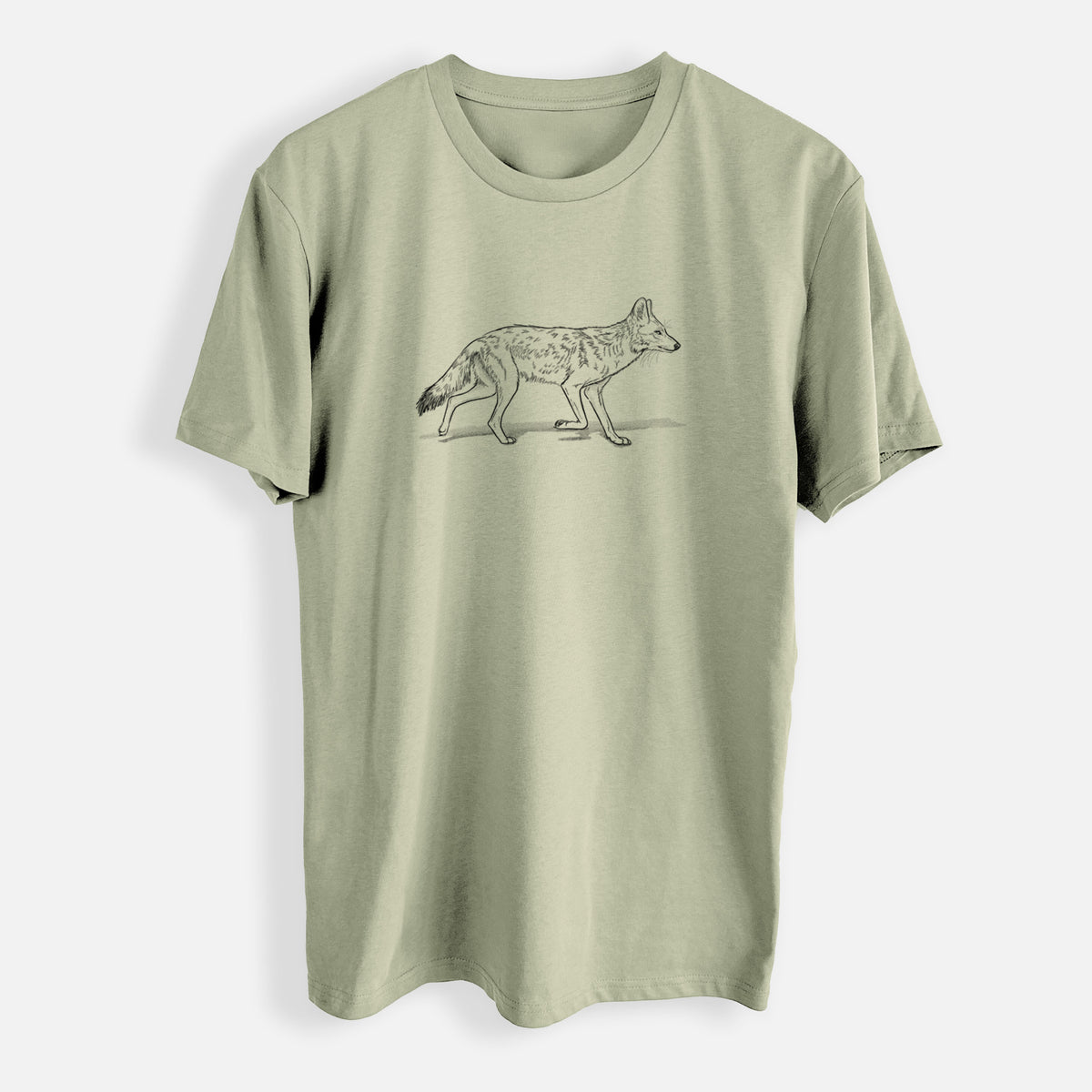 Coyote - Canis latrans - Mens Everyday Staple Tee