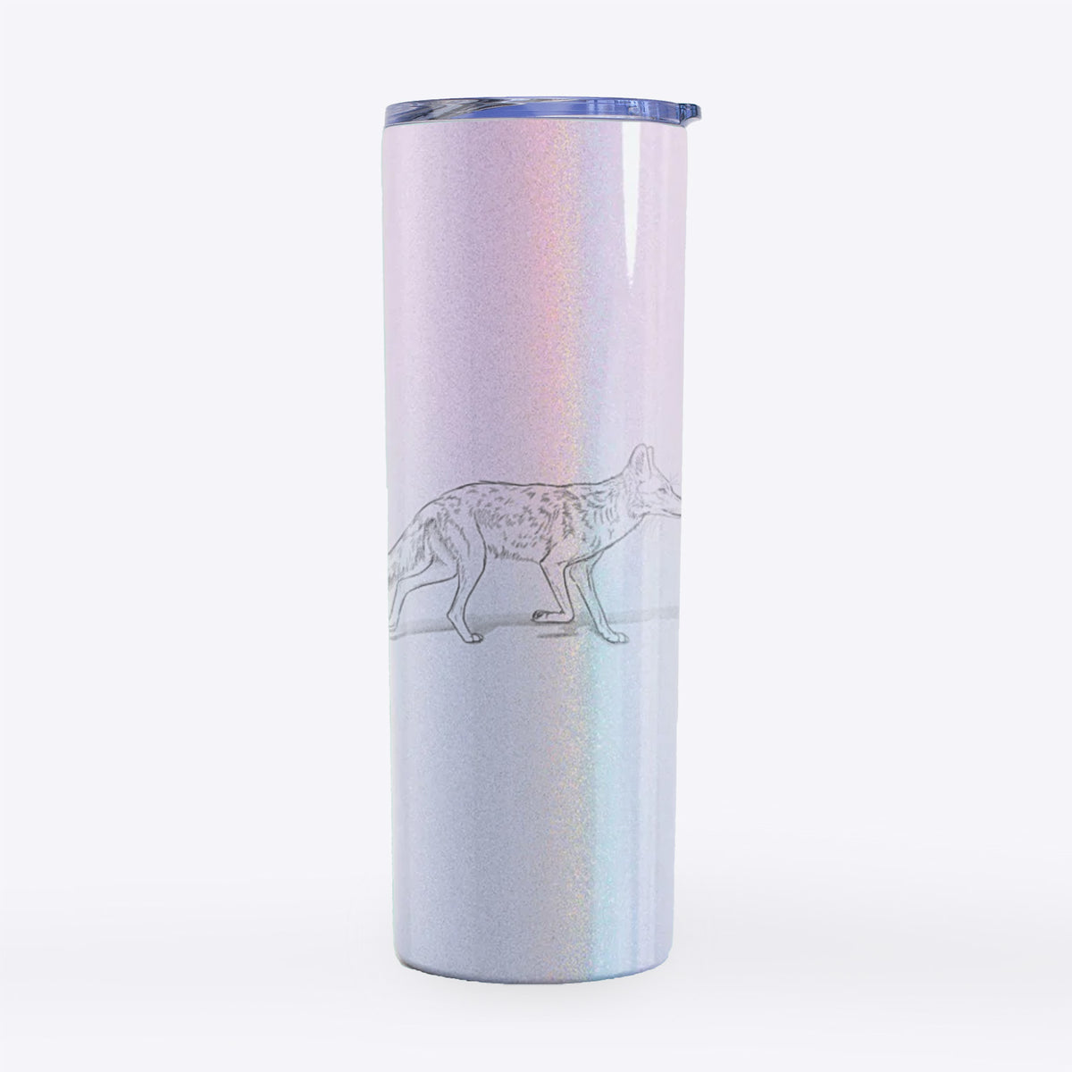 Coyote - Canis latrans - 20oz Skinny Tumbler