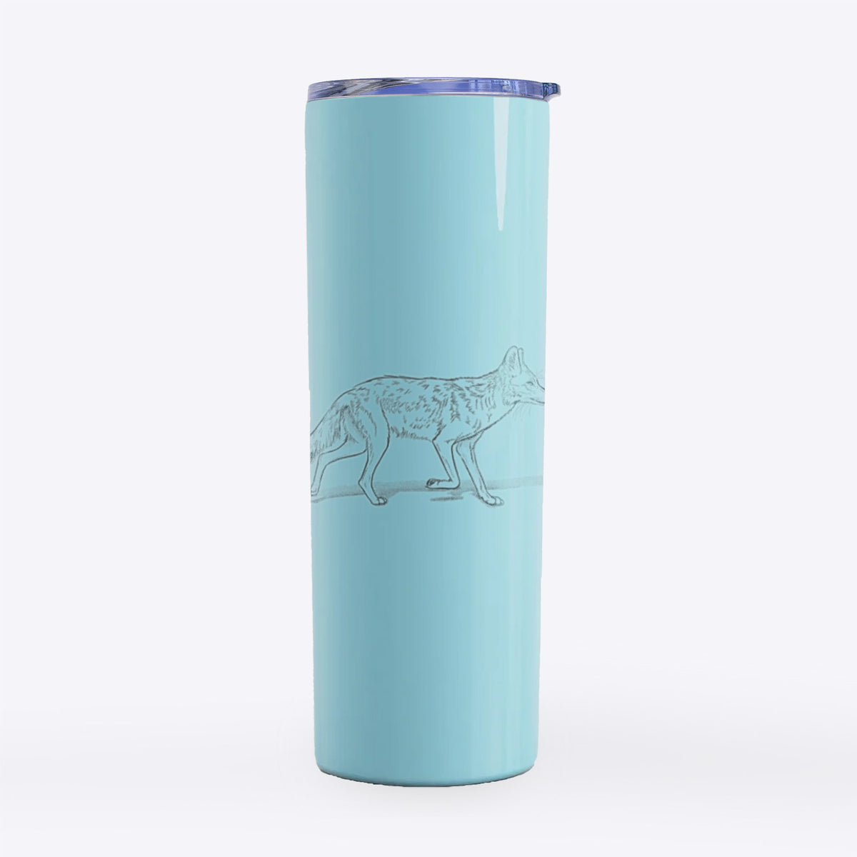 Coyote - Canis latrans - 20oz Skinny Tumbler