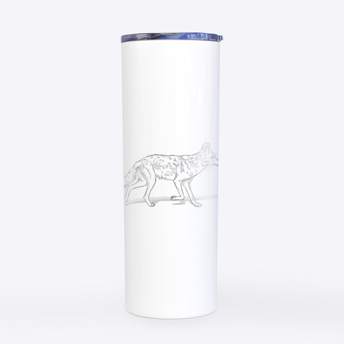 Coyote - Canis latrans - 20oz Skinny Tumbler