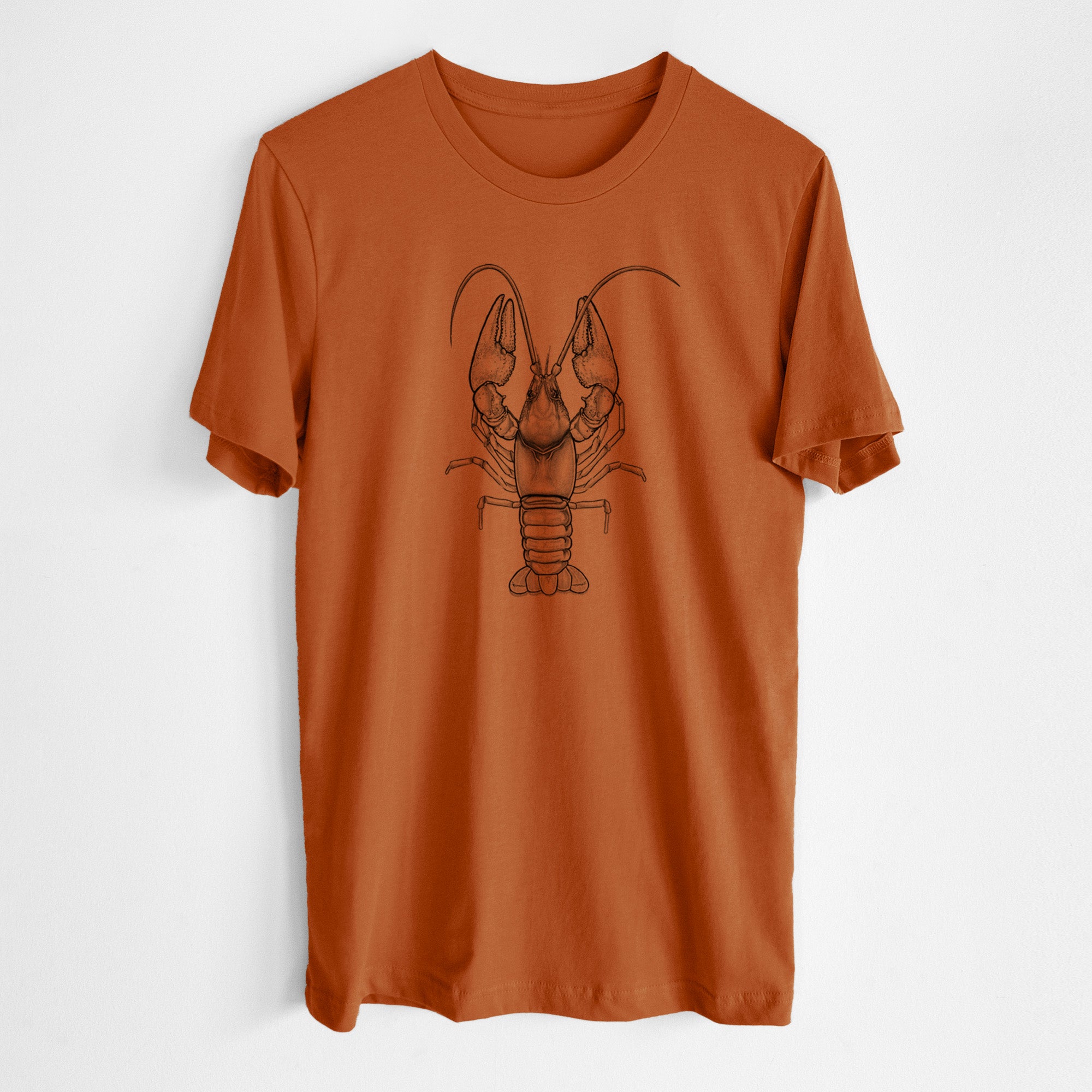 Guyandotte River Crayfish - Cambarus veteranus - Lightweight 100% Cotton Unisex Crewneck