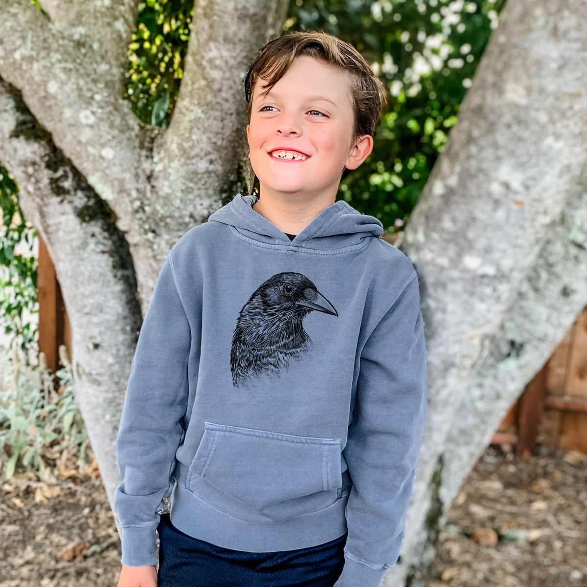 Sea Green Because Tees Youth Hoodie